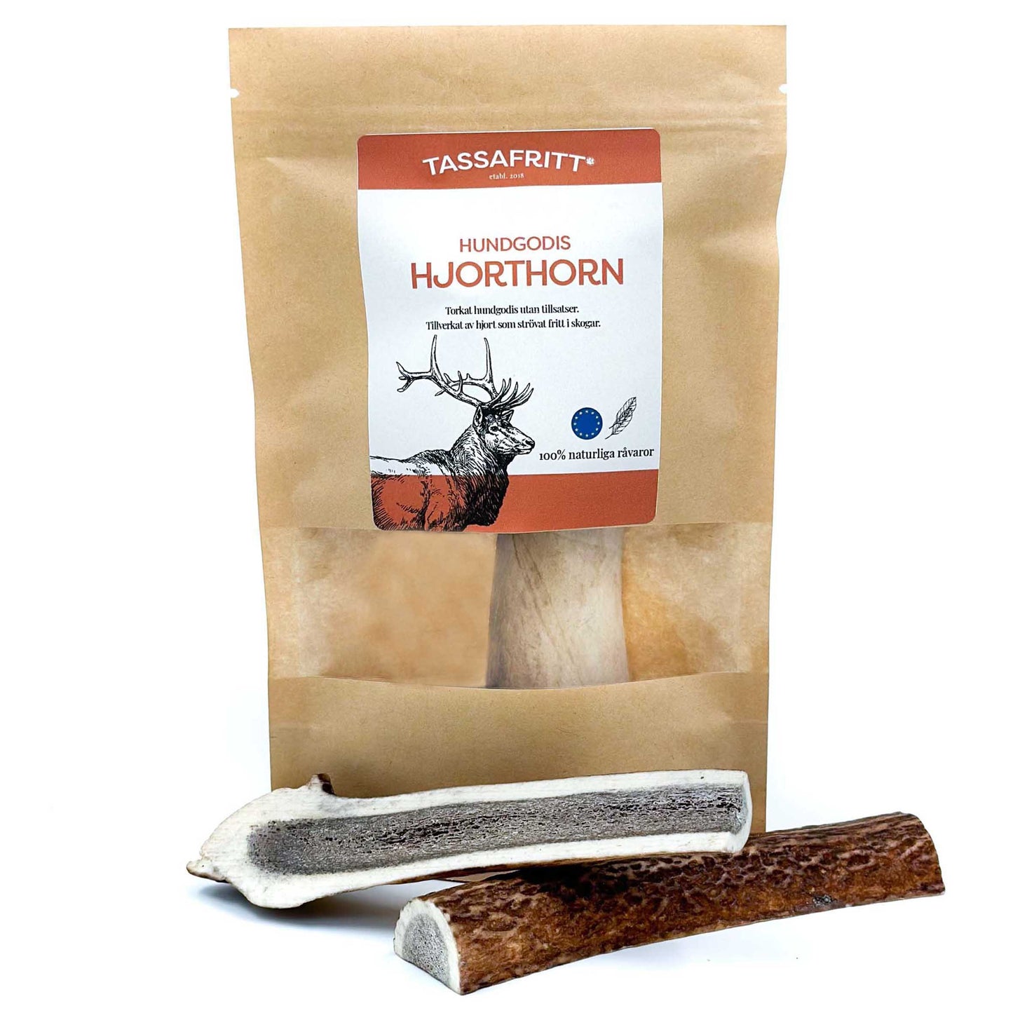 Naturligt Hundgodis Hjorthorn 15 cm (EU)