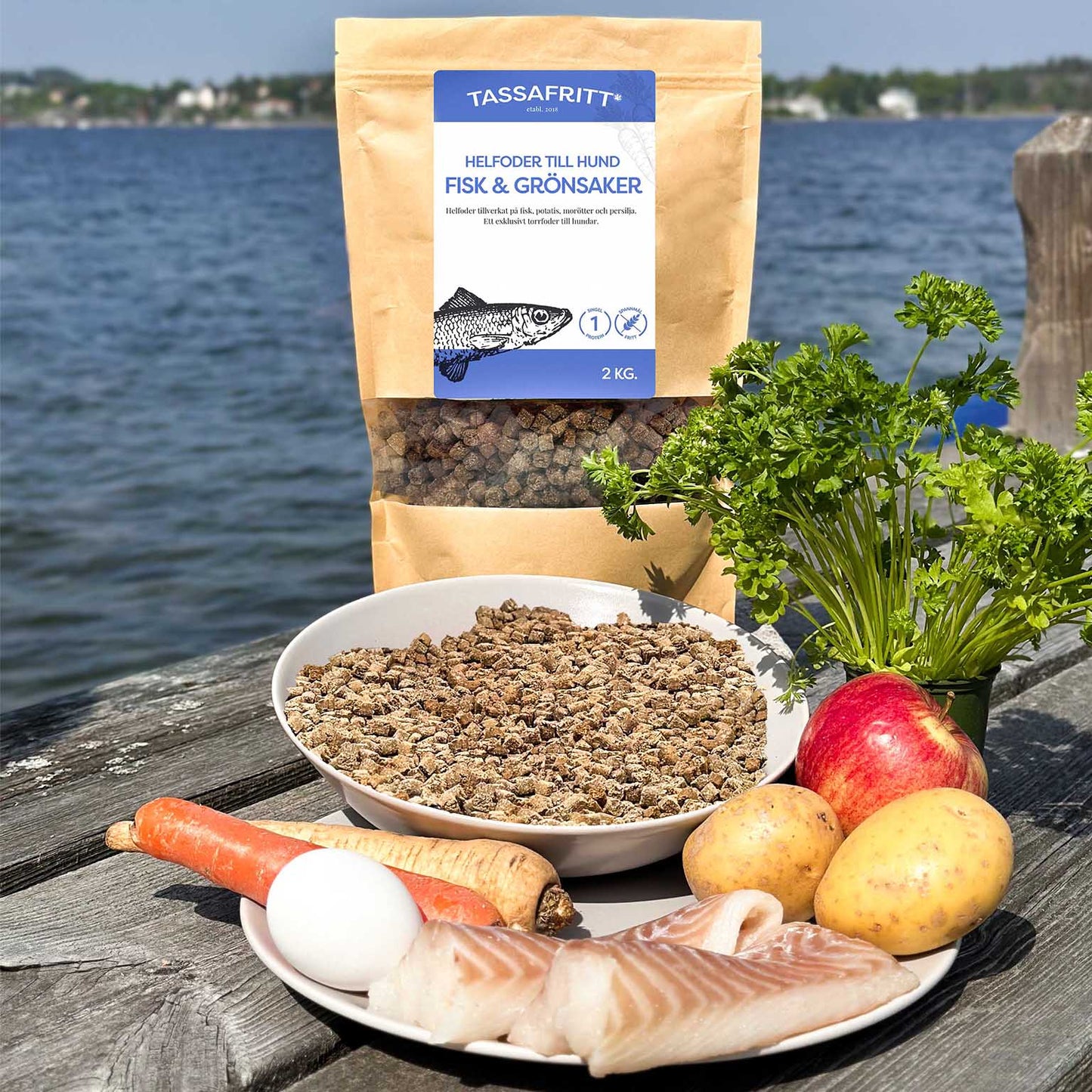 Ugnsbakat Torrfoder - Fisk & Grönsaker