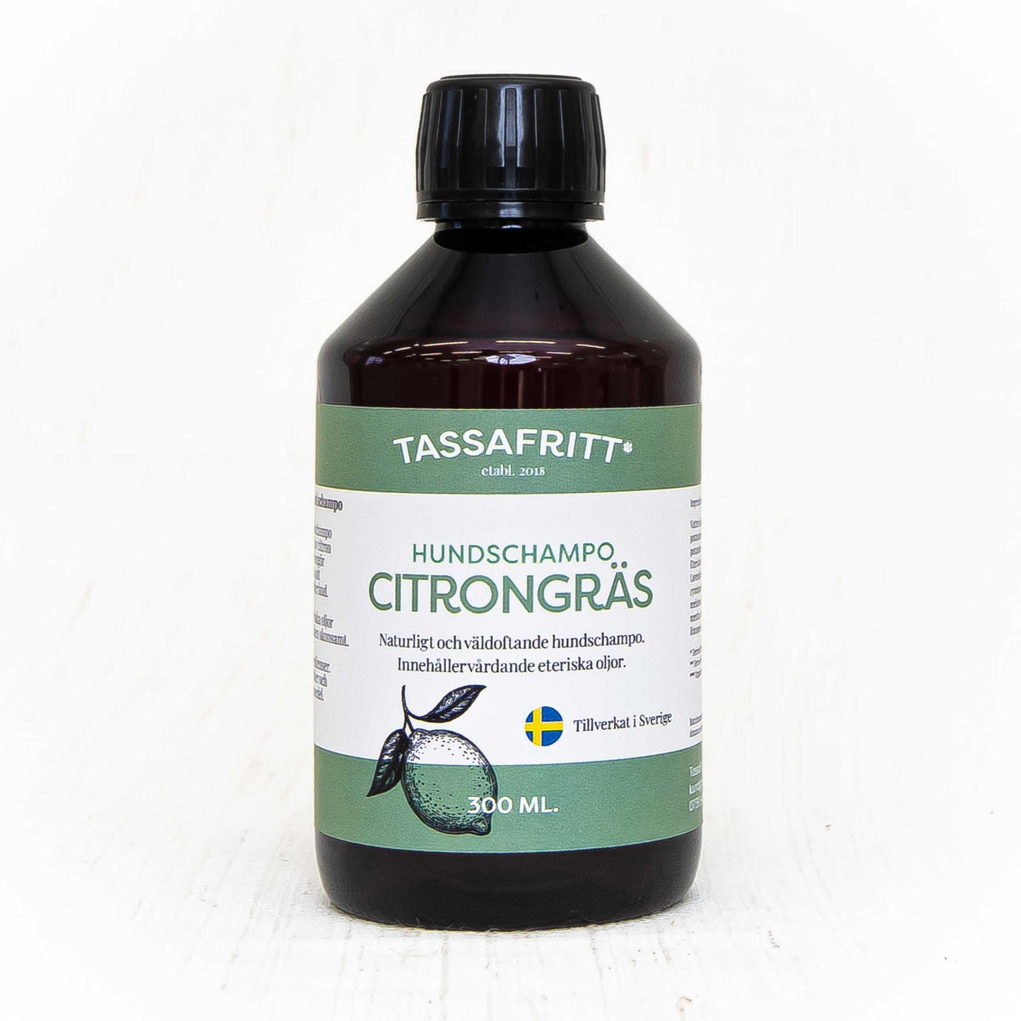 Naturligt Hundschampo Citrongräs 300 ml