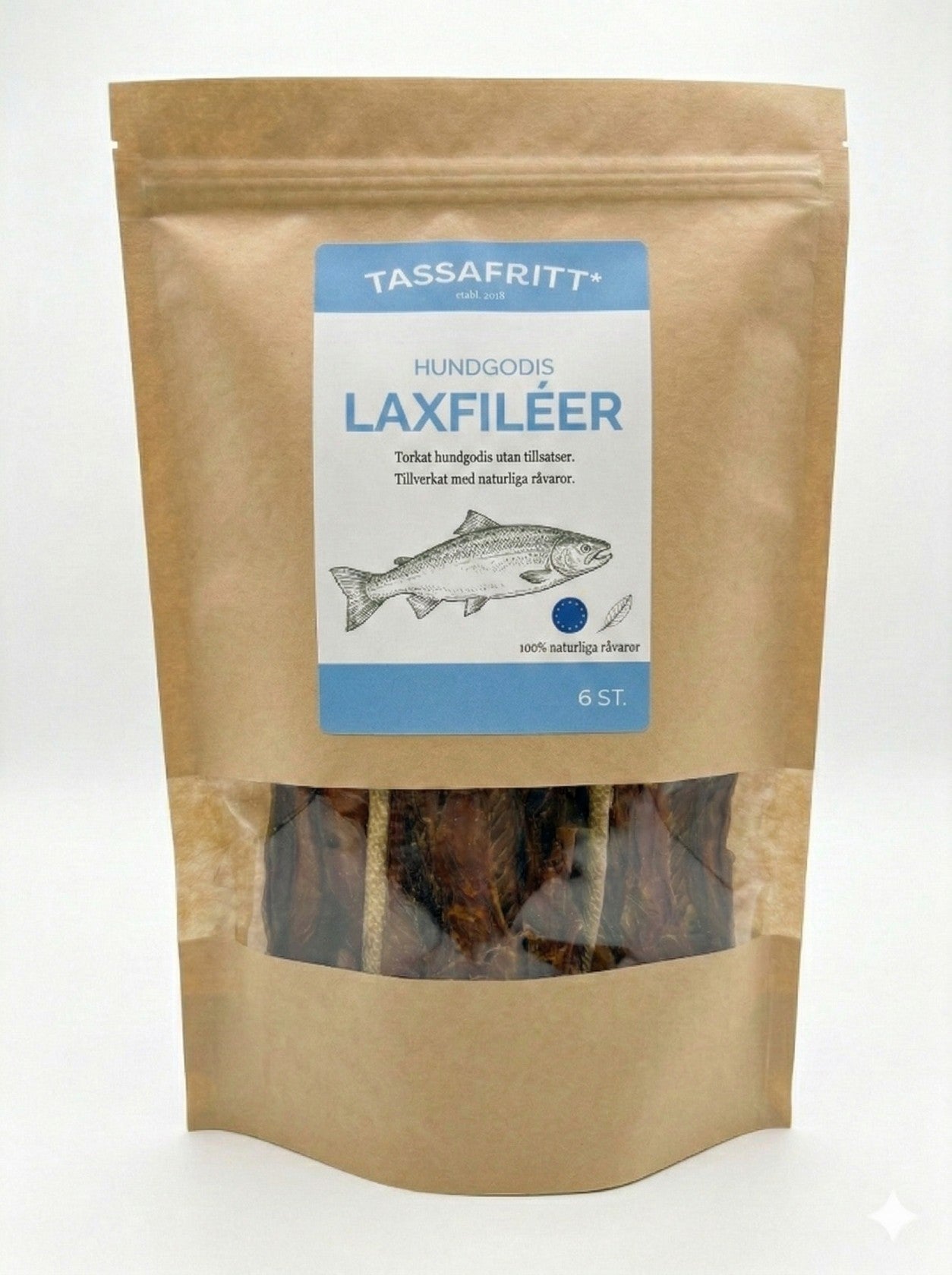 Naturligt Hundgodis Laxfilé